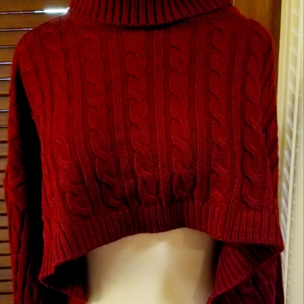 Red half tunic